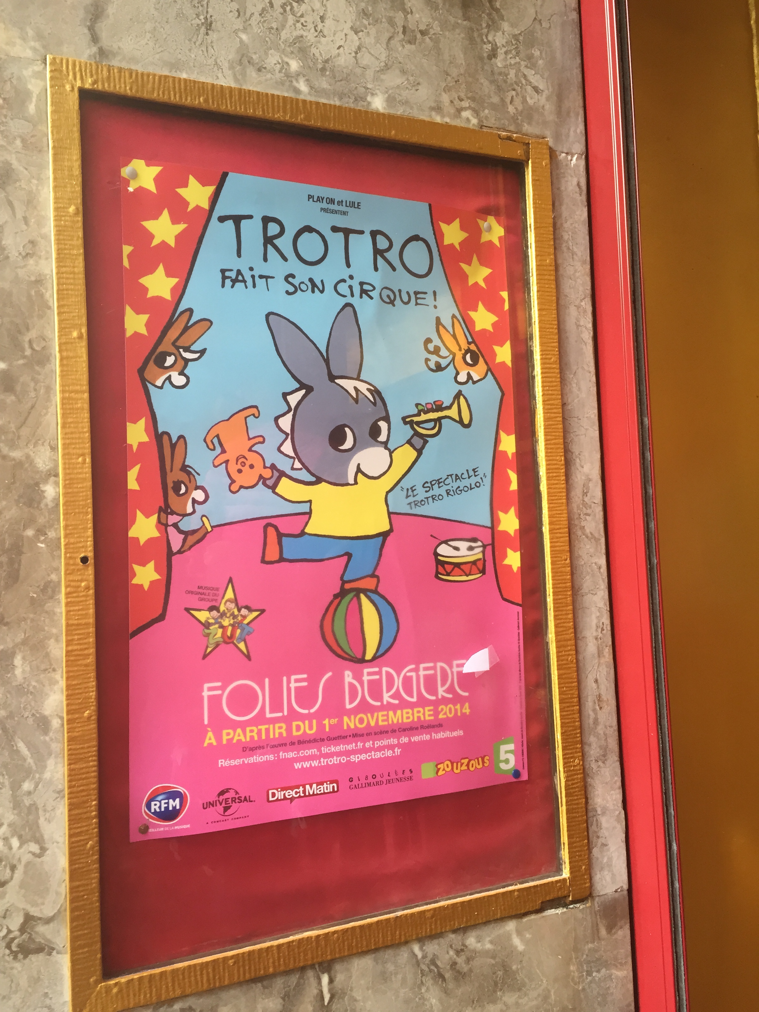 Les jouets et objets vendus au spectacle de Trotro fait son cirque -  PMGirl